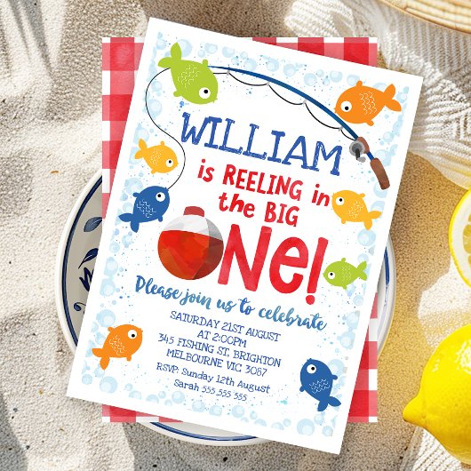 Invitation Coloré Reeling Dans Le Grand Anniversaire