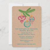 Invitation colorée de vacances de Coporate (Devant)