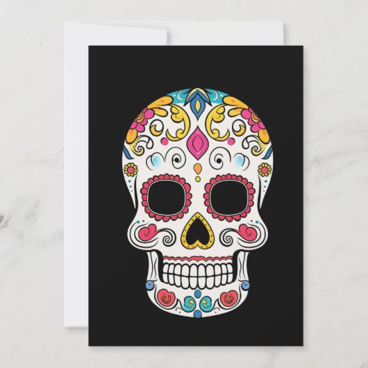 Invitation 💀 🎉 Colorée Día de Muertos (Dos)