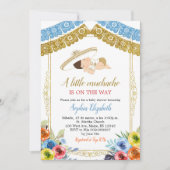 Invitation Colorée et Dorée Charro Fiesta (Devant)