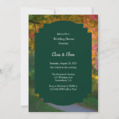 Invitation Colorful Autumn Day Wedding Shower (Devant)