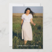 Invitation Colorful Fiesta Floral Photo Graduation Party (Dos)