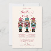 Invitation Colorful Nutcracker Christmas (Devant)