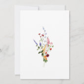 Invitation Colorful Watercolor Wildflower Arch Wedding (Dos)