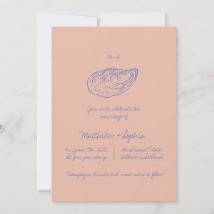 Invitation Colorful Whimsical main écrite Mariage