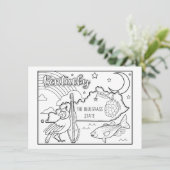 Invitation coloriage kentucky me collage (Debout devant)