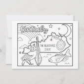 Invitation coloriage kentucky me collage (Devant)