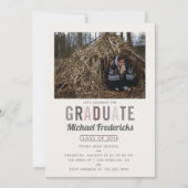 Invitation Colorway tendance Photo Graduation Party invitatio (Devant)