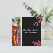 Invitation COLUMBINE, Mardi Gras, Soirée Masquée pour les 16 (Debout devant)