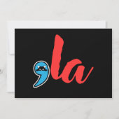 Invitation Coma La 2024 Chat Lady (Devant)