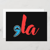 Invitation Coma La 2024 Chat Lady (Devant / Derrière)