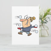 Invitation Combat de boules de neige (Debout devant)