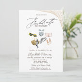 Invitation Combinaisons de bain Plage Tropicale Enterrement d (Debout devant)