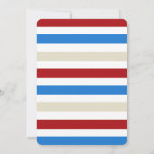 Invitation Come One Come All Circus Anniversaire de enfant Pa (Dos)