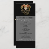 Invitation Comédie de citation de festin d'erreurs (version (Devant / Derrière)