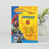 Invitation Comics DC | Justice League - Anniversaire (Debout devant)