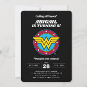 Invitation Comics DC | Wonder Woman Circle & Stars Anniversai (Devant)