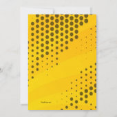 Invitation comique de nuages (Dos)