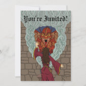 Invitation Comjurer le dragon (Devant)