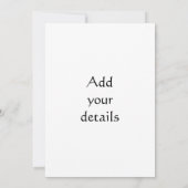 Invitation Comjurer le dragon (Dos)