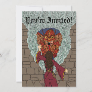 Invitation Comjurer le dragon