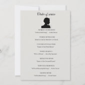 Invitation commande de service d'orchidée Dendrobium (Dos)