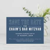Invitation COMMANDE D'IMPRESSION pour Yehudis - Chaim's Bar M (Debout devant)