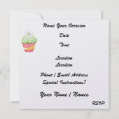 Invitation Comme c'est accueillant ! - SRF (Dos)