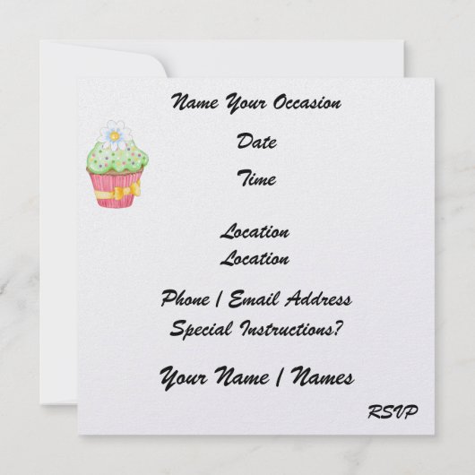 Invitation Comme c'est accueillant ! - SRF (Dos)