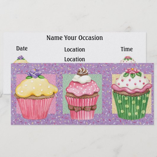 Invitation Comme c'est intéressant ! - SRF (Devant / Derrière)