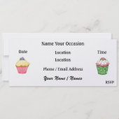 Invitation Comme c'est intéressant ! - SRF (Dos)