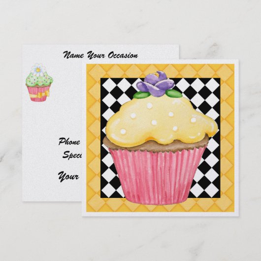 Invitation Comme c'est intéressant ! - SRF (Devant / Derrière)