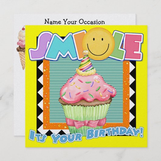 Invitation Comme c'est intéressant ! - SRF (Devant / Derrière)