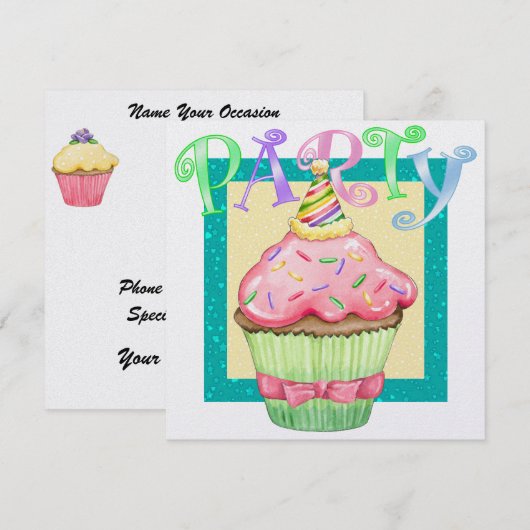 Invitation Comme c'est intéressant ! - SRF (Devant / Derrière)