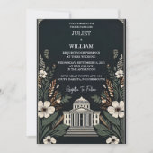 Invitation Comme Retro les années 70 80s Fast Bold Boho Court (Devant)