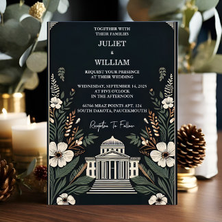 Invitation Comme Retro les années 70 80s Fast Bold Boho Court