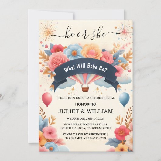 Invitation Comme Stash Fun Cloud Famille En Espagnol Genre Ré (Devant)