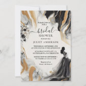 Invitation Comme travail naturel empilé Fête des mariées en m (Devant)