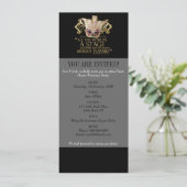 Invitation Comme vous l'aimez pour présenter la citation (la (Debout devant)