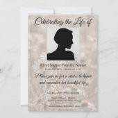 Invitation commémorative à la camomille (Devant)