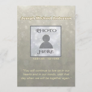 Invitation commémorative   Ajouter une photo