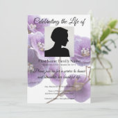 Invitation commémorative Cape Primrose (Debout devant)