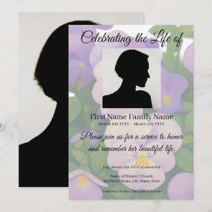 Invitation commémorative de pensée
