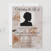 Invitation commémorative d'orchidée (Devant)