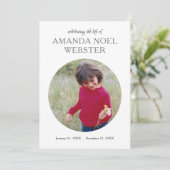 invitation commémorative du centre cercle (Debout devant)