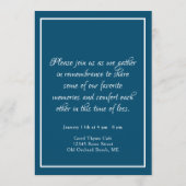 invitation commémorative du centre cercle (Dos)