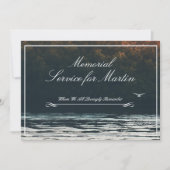 Invitation commémorative du coucher du soleil de L (Devant)