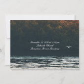 Invitation commémorative du coucher du soleil de L (Dos)