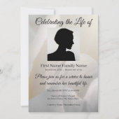 Invitation commémorative pour Rose (Devant)