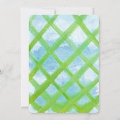 Invitation Commencez vos tracteurs Garçon 1er anniversaire (Dos)